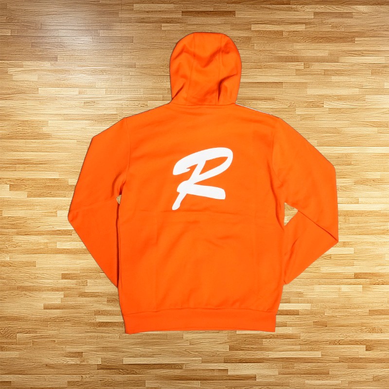 RASTA adidas Hoodie orange Aufdruck R hinten