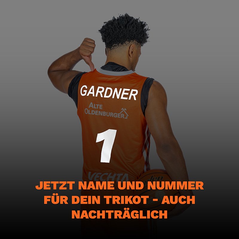 Trikot nachträglich personalisieren