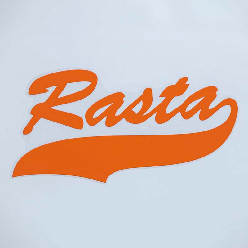 Rasta Vechta Autoaufkleber orange Ansicht