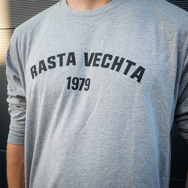 Rasta Vechta Longsleeve "1979" grau Ansicht Aufdruck